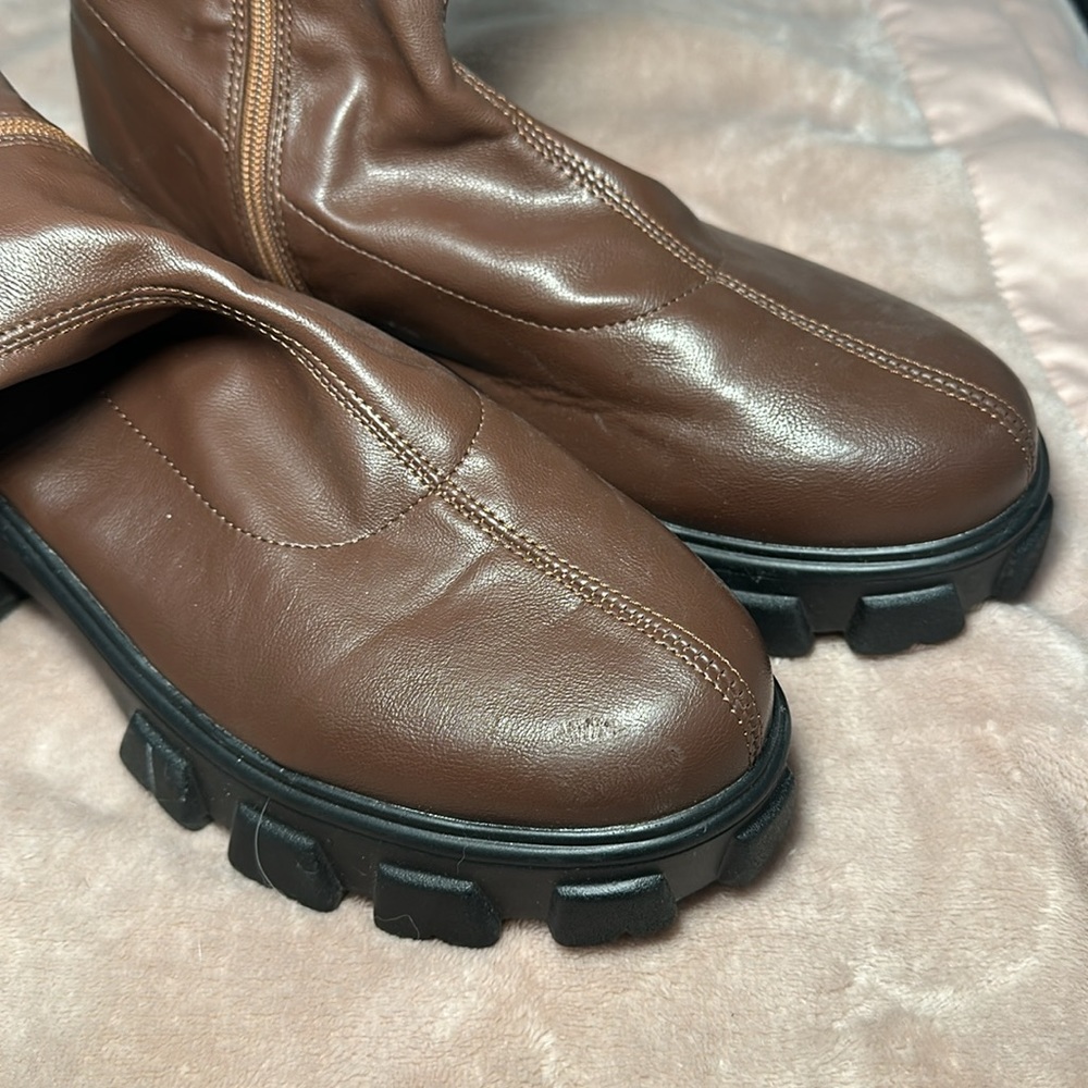 Brown Booties - Picture 2 of 5
